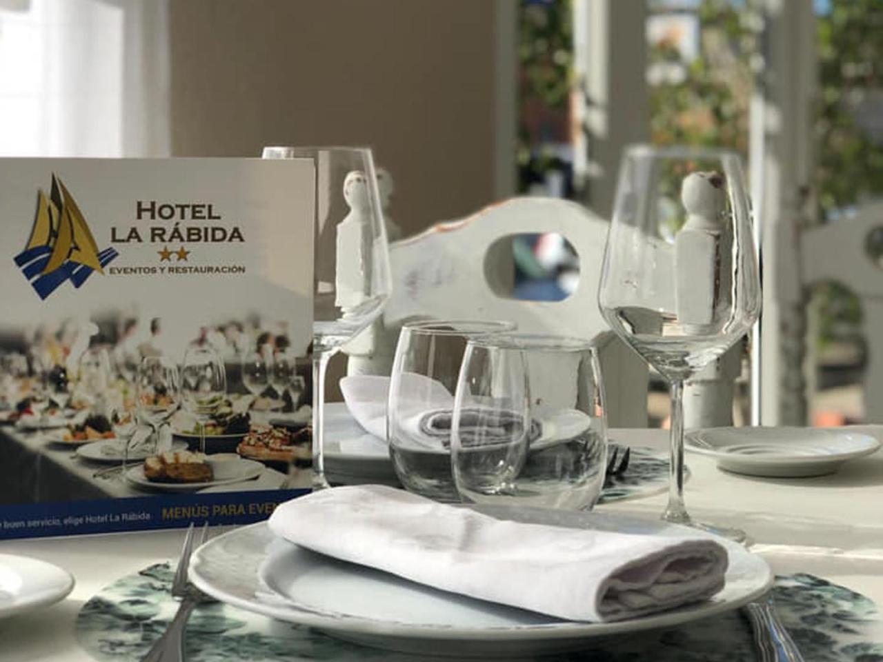 Hotel Restaurante La Rabida パロス・デ・ラ・フロンテーラ エクステリア 写真